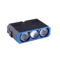 Feux antibrouillard universels 12V 220W pour voiture, phares LED à trois lentilles, projecteurs LED pour calandre de voiture