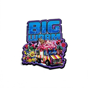 Sacs refermables personnalisés découpés sur mesure, sacs à fermeture éclair avec lignes de déchirement, sacs en Mylar anti-odeur, sacs de forme spéciale pour fleurs - Product Image 1