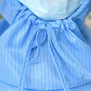 Tuta Antistatica CAMCLEAN <span class=keywords><strong>ESD</strong></span> con Cappuccio per Camera Bianca, Abbigliamento Stile Tuta Prodotta in Cina - Product Image 5