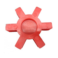 Coussinet de couplage de type L, tampon de protection hexagonal à quatre coins en caoutchouc élastomère pour l'industrie de la construction, tailles OEM L075/070/050/090/095/099