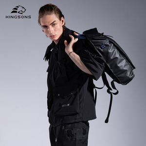 Kingsons Laptop Backpack 15 Inches Water Repellent Expandable Flap Everyday Use - Product Image 3