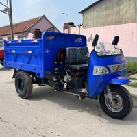 Triciclo Motorizado Diésel de 3 Ruedas, Capacidad de Carga de 4-5 Toneladas, Triciclo de Carga, Motocarro Agrícola, Triciclo de Carga en Venta
