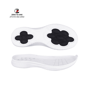 High Quality Durable White Black Wear-resistant Sports Running <strong>EVA</strong> and PTR Shoes Phylon Sole - Product Image 5