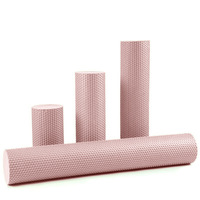 Rodillo de espuma para masaje muscular de espalda al por mayor, columna de Yoga hueca EVA, rodillo de ejercicio colorido, equipo de gimnasio