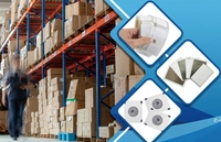 Étiquette anti-liquide longue portée personnalisée étiquette Uhf Rfid incrustation humide ultra haute fréquence étiquette/autocollant U9 Uhf Rfid