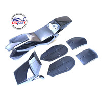 Kit de carénage en plastique cnc, couvercle de plaque de garde-boue pour Mini Moto, Quad ATV vélo 47cc 49cc