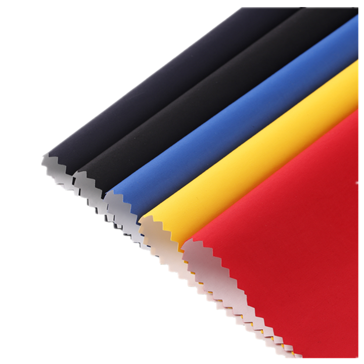 Custom color&print 196T/228T/350T plain nylon taslon fabric with waterproof and pu coating used for down jackets/ski-wear/parka