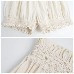 Shorts de <span class=keywords><strong>danse</strong></span> taille haute pour femmes, shorts de sport lanternes, shorts de <span class=keywords><strong>danse</strong></span> à fleurs pour adultes - Product Image 6