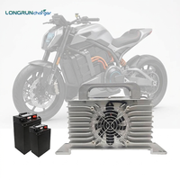Chargeur de batterie LiFePO4 60V 20A, chargeur intelligent, scooter électrique, vélo électrique, étanche IP67, affichage LED