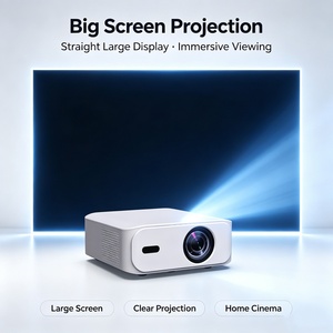 Proyector Multimedia con Resolución 1920*1080P Full HD, Proyector de Cine en Casa con Pantalla Grande de 150 Pulgadas, <span class=keywords><strong>Android</strong></span>, Video 4K - Product Image 1
