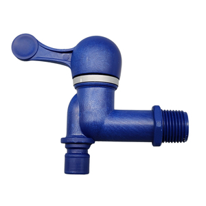 2026 Commercial Factory Supply Bathroom Water Saving PP ABS Blue DN15 Faucet Plastic Taps Bibcock - Product Image 6
