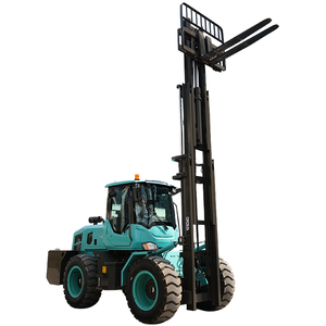 4x4 carrello elevatore fuoristrada 3 Ton 4 Ton 2 tonnellate di carrelli elevatori Diesel Off-road carrello elevatore articolato Farm cina produttore - Product Image 6