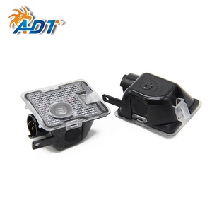 Projecteur de logo ADT de haute qualité pour rétroviseur latéral de voiture KUGA C-MAX, lampe LED de logo de marchepied pour rétroviseur latéral - Product Image 1