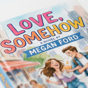 Impresión de Libros de Tapa Dura Personalizados, Novela Love Somehow de <span class=keywords><strong>Megan</strong></span> Ford, Encuadernación Cosida, Laminación Mate, Servicio de Impresión a Color - Product Image 6