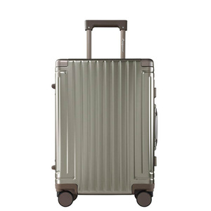 Diplomat Aluminum Magnesium Alloy Carry-On <b>Suitcase</b> 20-Inch Durable Pressure Resistant Leisure Travel Swivel Wheels - Product Image 3