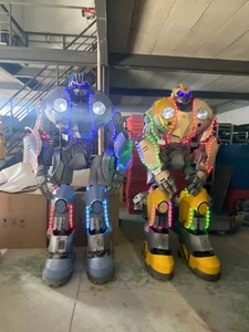 <span class=keywords><strong>2022</strong></span> nouvelle Arrivée Offre Spéciale Grande Taille Adultes Se Déplacent Robot Performance Costume LED LUMIÈRE Autour de Robot Costumes - Product Image 3