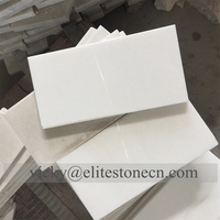Carrelage de sol en marbre blanc Thassos naturel, prix bas, poli, Chine