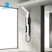 Vente directe usine : Colonne de douche thermostatique murale au design moderne, accessoires de salle de bain, fabricant