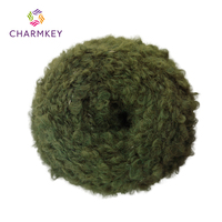 Soft Wool Blend Loop Yarn Chunky Boucle Knitting Yarn for Handmade Sweater Blanket Crochet