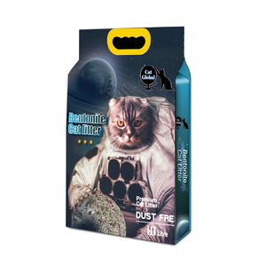 Arena para Gatos Bentonita 10L Fácil de Recoger, Producción de Limpieza para Mascotas, Espacio Interior de 20L, Arena de Calidad para Cajas de Arena para Gatos - Product Image 1
