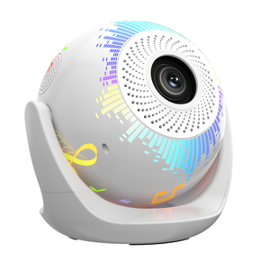 Portable <b>Projector</b> <b>Speaker</b> Ball Smart Mini <b>Projector</b> with Built-in <b>Speaker</b> for Home Party Kids Learning - Product Image 3