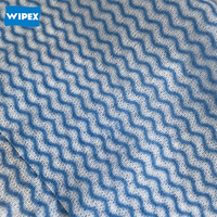 Lingettes de nettoyage non tissées réutilisables, durables et sans peluches, rouleau super pratique, chiffon de nettoyage de cuisine jetable perforé, lingettes de cuisine