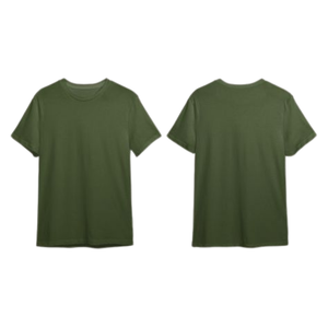 T-shirts en coton pour hommes de qualité supérieure, vente en gros, doux, respirants, décontractés, à porter tous les jours, fournisseur OEM en vrac - Product Image 1