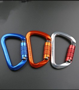 Vente chaude : Boucle de corde de verrouillage principale en aluminium aéronautique pour hamac et sac à dos, pour l'<span class=keywords><strong>escalade</strong></span> en extérieur, outil d'assurance transfrontalier - Product Image 6