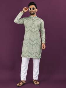 Kurta en coton rayonne douce avec boutons et imprimé parfait pour toutes les occasions - Product Image 6