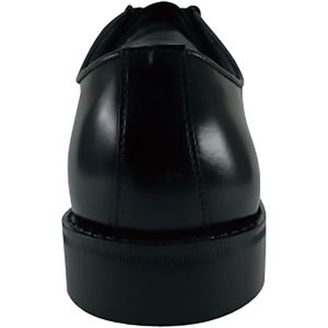 Regal Corporation chaussures habillées professionnelles pour hommes NL74 Oxfords formelles en cuir véritable large 4E robe cimentée noire à bout uni - Product Image 3