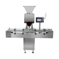 Machine de remplissage électronique de comptage entièrement automatique de table avec PLC, précision de 1 %, 110 V/220 V 50-60 Hz, pour capsules, bonbons, graines et mise en bouteille