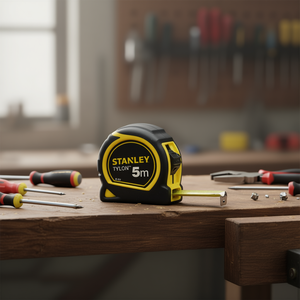 Cinta métrica Stanley Tylon de 5m con gancho metálico para mediciones de precisión - Product Image 3