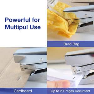 Engrapadora Metálica 24/6 de Alta Resistencia con 1000 Grapas y Removedor de Grapas, Juego <span class=keywords><strong>para</strong></span> 20 Hojas, <span class=keywords><strong>para</strong></span> Oficina, Trabajo, Estudiantes y Profesores - Product Image 5