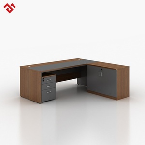 2.2m Flexible MDF Office <b>Desk</b> Executive Manager <b>Table</b> Design Executive <b>Table</b> - Product Image 1