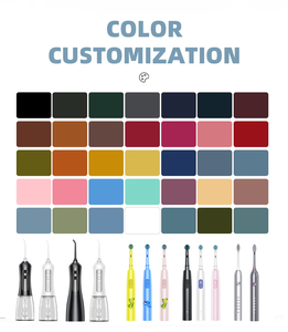 <span class=keywords><strong>Brosse</strong></span> à dents électrique avec têtes interchangeables pour blanchir les dents, tête ronde oscillante, étanche, 3 modes, charge Type-C - Product Image 5