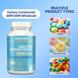 Capsules de créatine monohydrate OEM/ODM, complément de force musculaire pour adultes, capsules de créatine personnalisées - Product Image 4