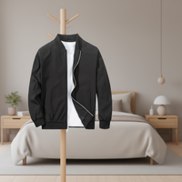 Vestes bomber pour hommes personnalisées par les fabricants, mode élégante, coupe-vent léger, vestes décontractées pour hommes, printemps, automne