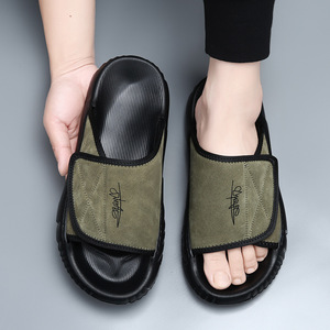 Sandalias de Verano para Hombre: Cuero de Primera Calidad, Antideslizantes, Resistentes al Olor—Lujosas, Modernas, a la Moda, Cuero Genuino - Product Image 3