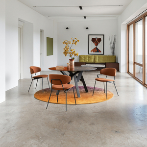 <span class=keywords><strong>Chaise</strong></span> de salle à manger <span class=keywords><strong>scandinave</strong></span> moderne avec dossier en fer <span class=keywords><strong>et</strong></span> cuir de luxe léger style <span class=keywords><strong>bois</strong></span> massif pour maison ou chambre design - Product Image 6