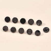 Boutons-pression lavables plaqués métal avec motifs diamant et cœur pour polos et vestes pour hommes - Alliage de zinc carré personnalisé