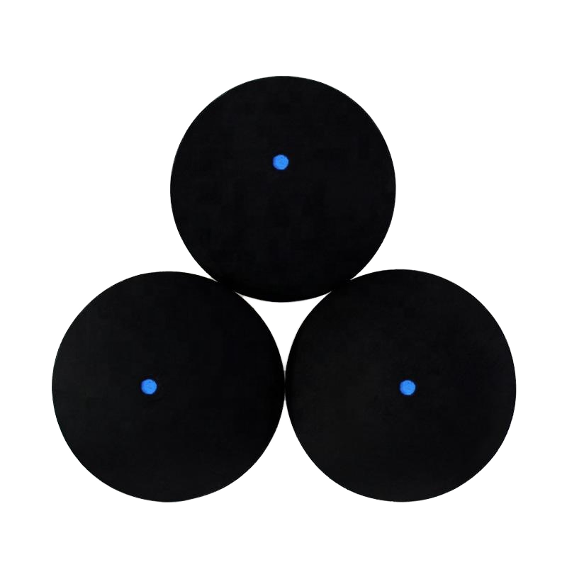 High Quality Customized SQB02 Sports Squash Ball Low Speed with Blue Dot Premium for Squash Sports