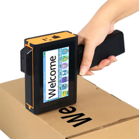 Imprimante jet d'encre portable à séchage rapide pour le codage par lots sur ligne d'emballage, écran tactile automatique, compacte, nouvelle compatibilité avec les œufs