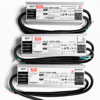 Driver LED Meanwell authentique HLG-80H-48B 81,6W 48V 3-en-1 avec gradation 0-10V PWM, résistance IP67, efficacité 91% - Fournisseur de drivers LED