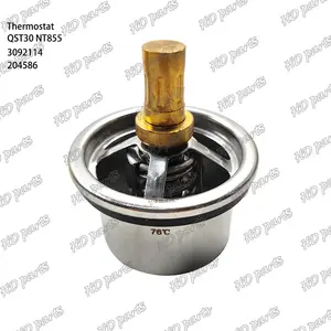 Termostato QST30 NT855 3092114 204586 adecuado para piezas de motor Cummins