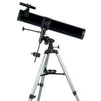 Télescope astronomique professionnel pour adultes débutants, ouverture de 114 mm, longueur focale de 900 mm, lunette de recherche 6x30, Barlow 2x pour