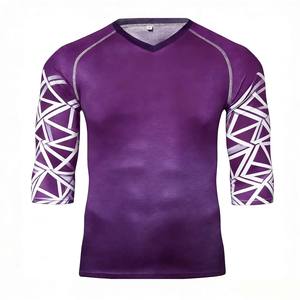 Jersey de Ciclismo MTB Unisex Personalizado con Estampado Geométrico Premium, Ropa Deportiva Transpirable de Secado Rápido con Protección UV para Ciclismo de Montaña y Todoterreno - Product Image 4