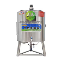 Machine de traitement industrielle du lait laitier Fermentation du yaourt Réservoir en acier inoxydable Ultra pasteurisateur