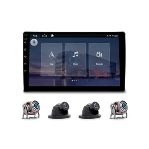 NAVIHUA Auto DVD-Player Universal Automotive Head Unit Monitor Touchscreen Android 10 0 2 32GB Spiegel USB Radio Li nk