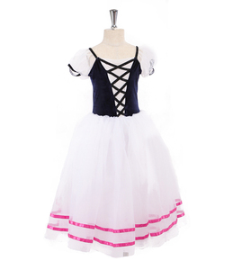 Donne professione <span class=keywords><strong>danza</strong></span> fiore paillettes decorazione balletto lungo Tutu <span class=keywords><strong>abiti</strong></span> da ragazza - Product Image 4