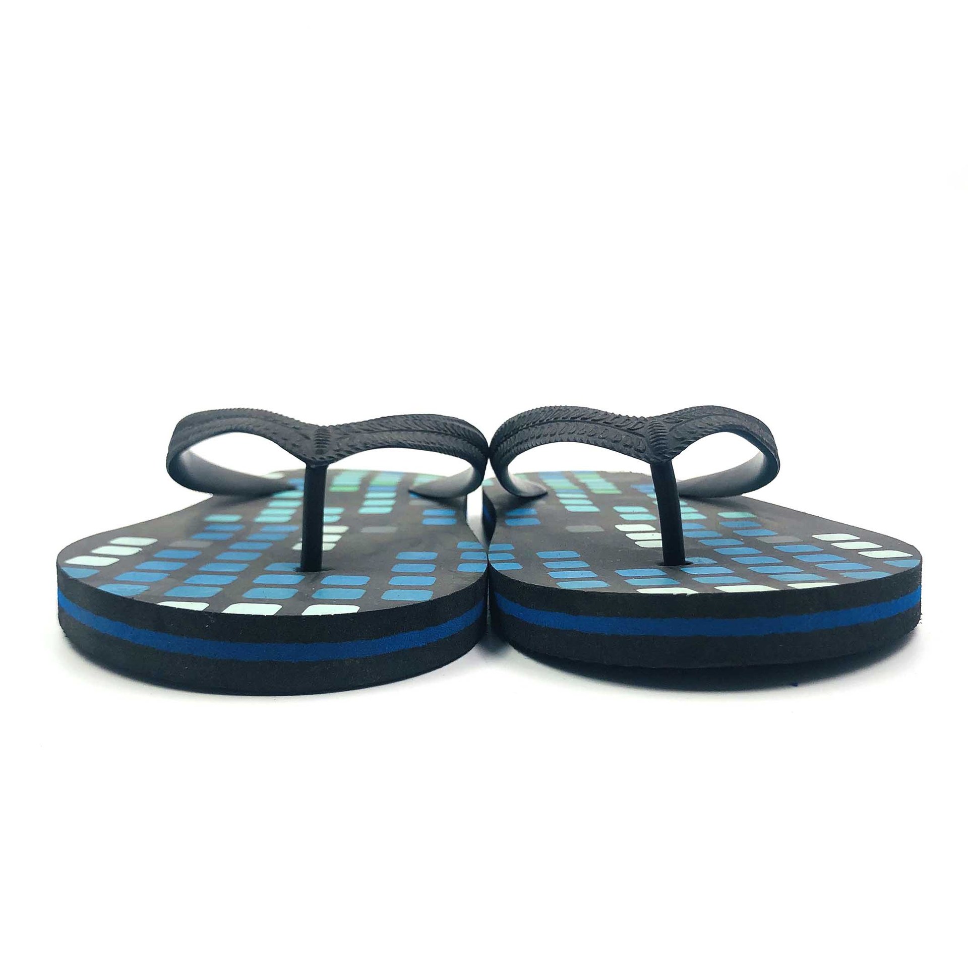 Wholesale Hot Flops Custom Logo Rubber EVA Filp Flops Beach Slippers Men